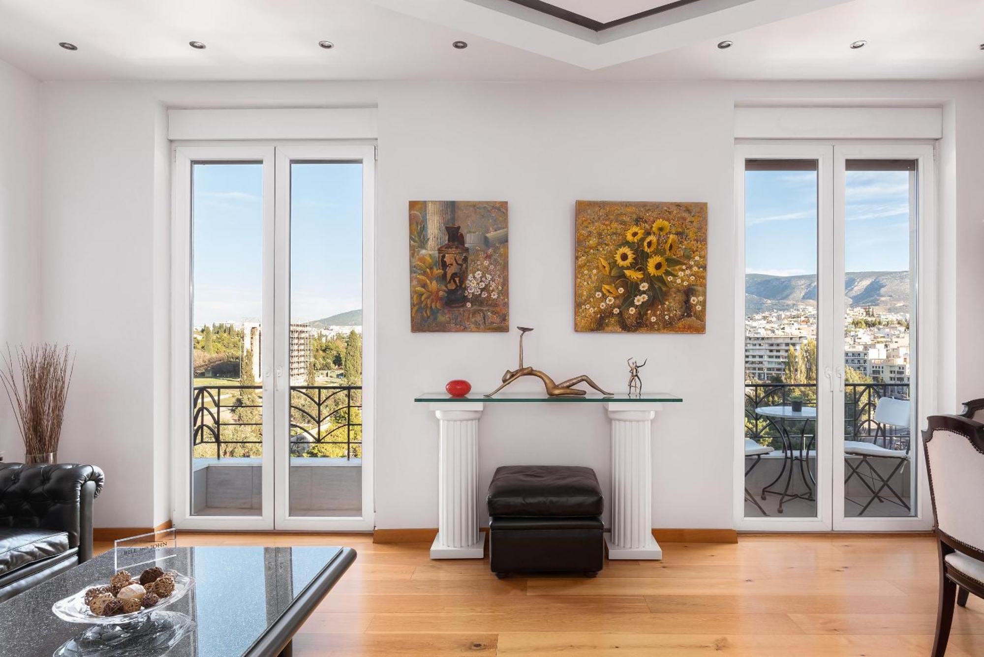 Acropolis Elegant Penthouse Apartment Athena Bagian luar foto
