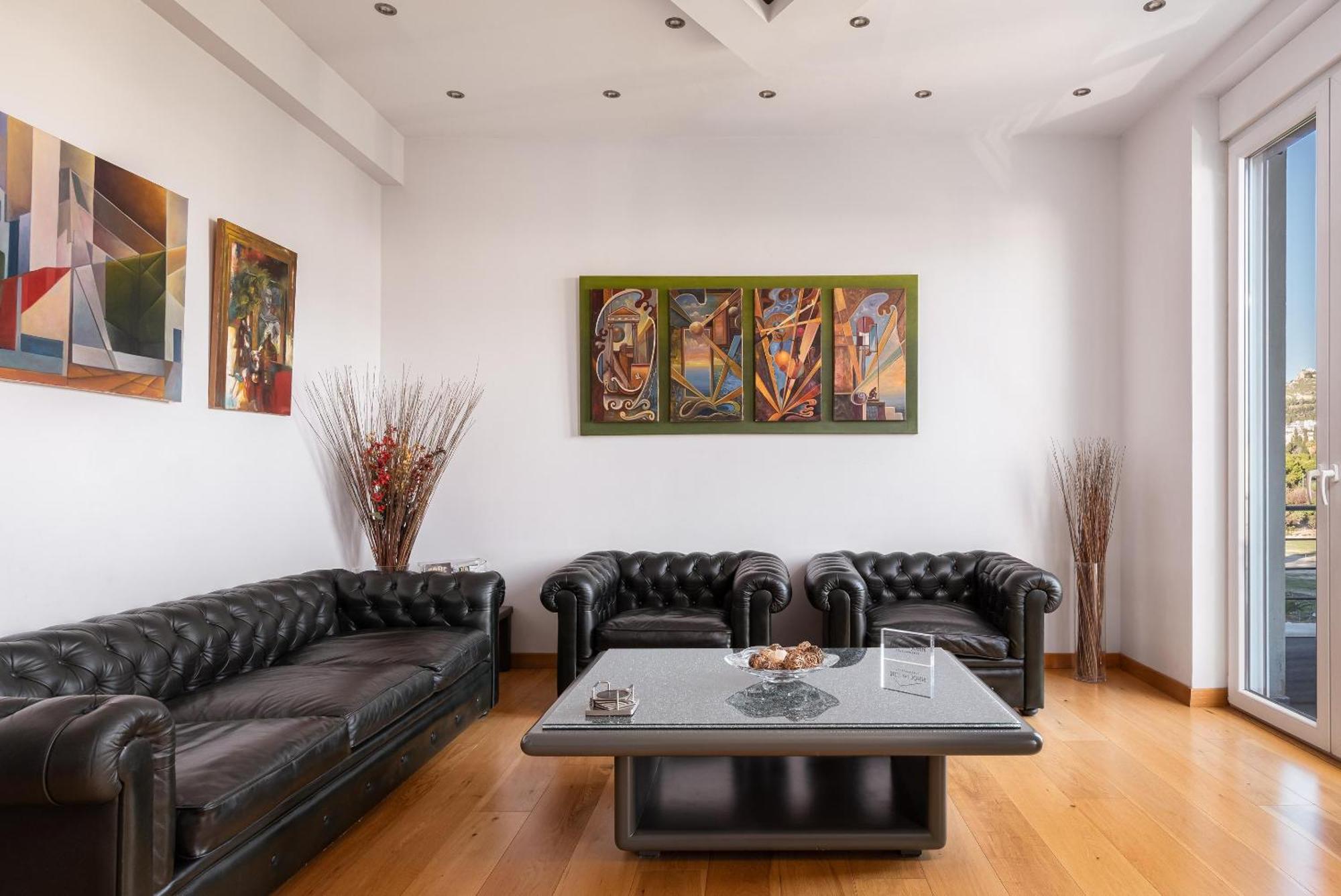 Acropolis Elegant Penthouse Apartment Athena Bagian luar foto