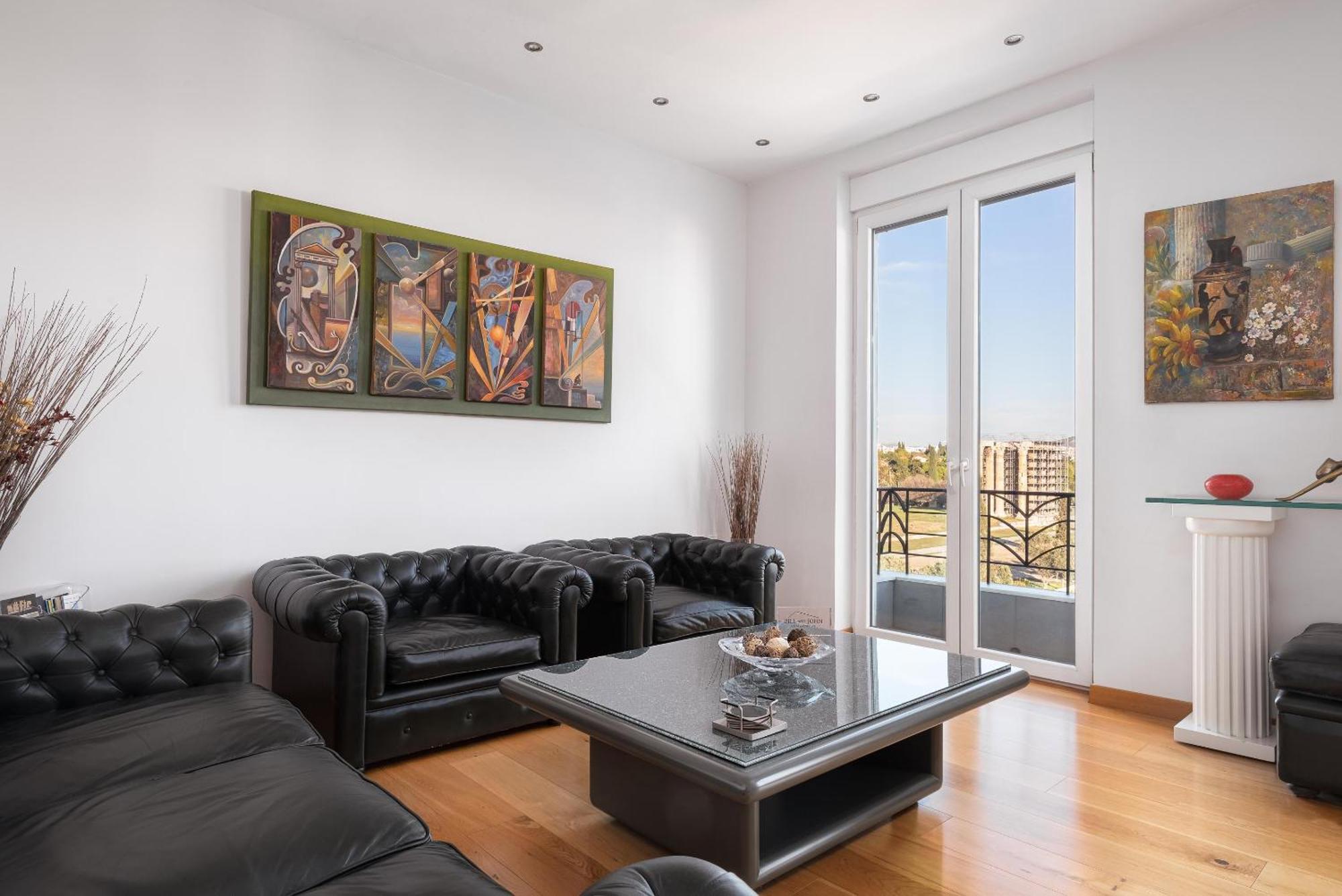 Acropolis Elegant Penthouse Apartment Athena Bagian luar foto
