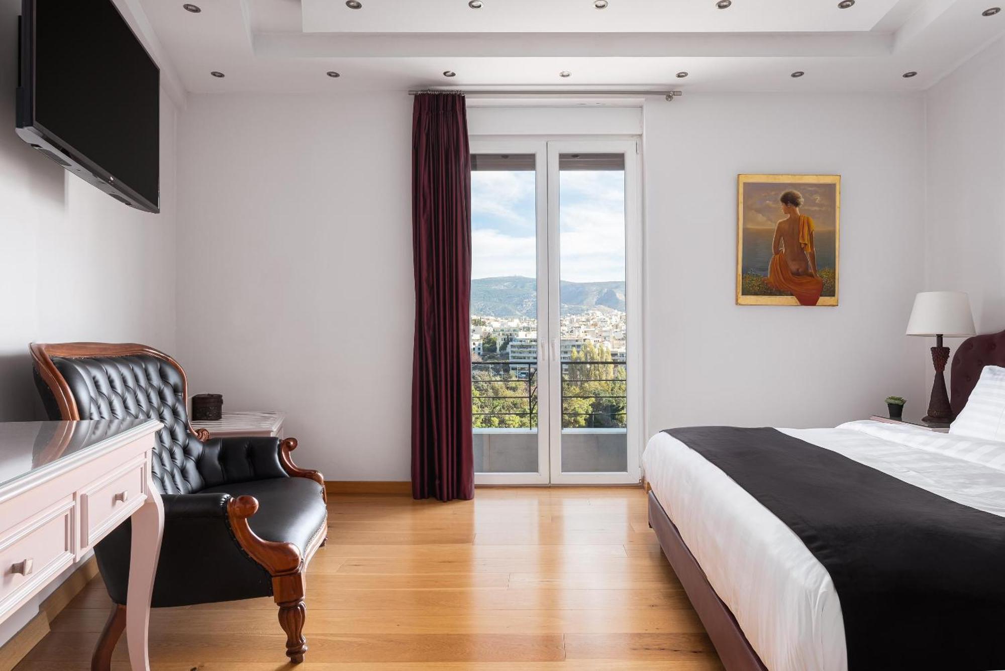 Acropolis Elegant Penthouse Apartment Athena Bagian luar foto
